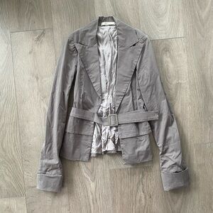 Gray Blazer made in Italy XS